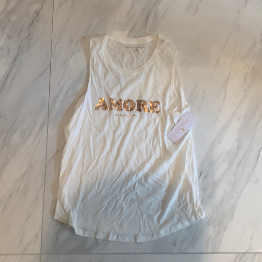 Spiritual Gangster woman’s white large tank